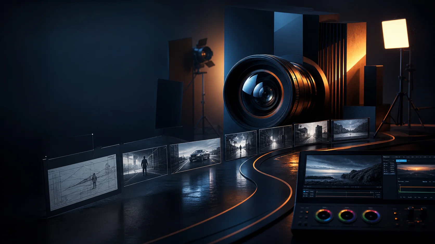 Fotoğraf & Video Prodüksiyon hizmeti için Yansıma360 yaratıcı görseli
